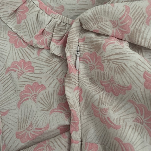 NWOT Aritzia Wilfred 100% Silk Mini Dress - Picture 4 of 11